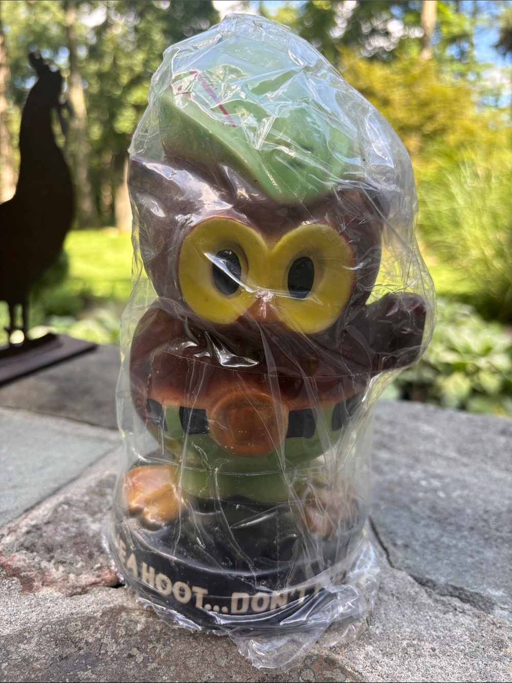Woodsy owl missing stopper collectors item